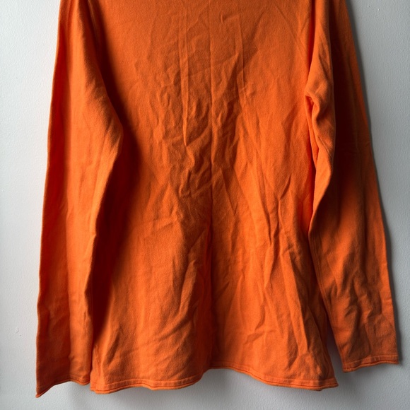 Minnie Rose Vibrant Orange Long Sleeve Tee - Picture 6 of 12